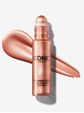 Iconic London Rollaway Glow In Rose Potion (Rose Gold) BNIB